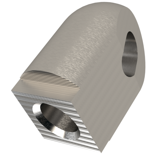 Machined .990 Round Dragon Holder